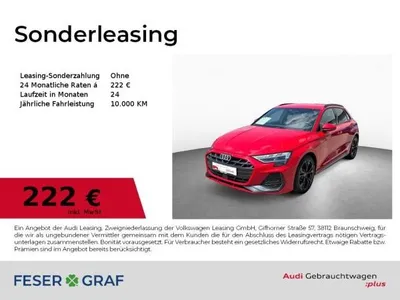 Audi Audi A3 Sportback 30 TFSI - S line - MATRIX - KAMERA im Auto Abo von LeasingMarkt.de
