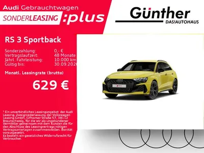 Audi Audi RS 3 Sportback +WINTERRÄDER+SPORTABGAS+HEAD UP+ im Leasing von Null-Leasing