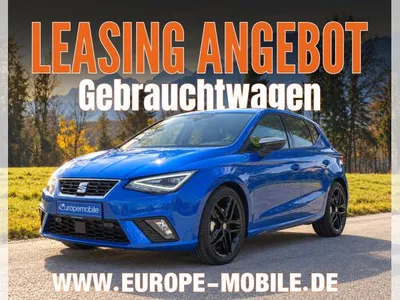 Seat Seat Ibiza FR Pro Black Edition 1.0 TSI 110 DSG (Gebraucht) LED|NAV|XL|WINTER|5JGARANTIE|UVM. im Leasing von LeasingMarkt.de