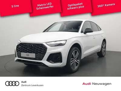 Audi Audi Q5 Sportback S line MATRIX PANO AHK 360° KAM ACC im Leasing von Null-Leasing