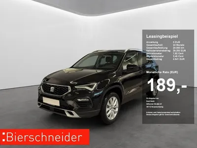 Seat Seat Ateca 1.5 TSI DSG Road ab 159.- netto Businessle im Leasing von Null-Leasing