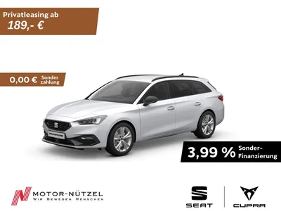 Seat Seat Leon ST 2.0 TDI DSG FR-LINE LED+NAVI+ACC+SHZ+AHK im Leasing von Null-Leasing