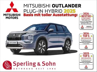 Mitsubishi Mitsubishi Outlander Plug-In Hybrid BASIS mit 0,5%-Regelung ❗"Tolle Ausstattung"❗ ✔️NEUES MODELL 2025✔️ im Auto Abo von LeasingTime