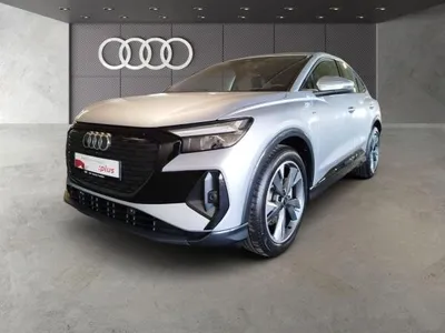 Audi Audi Q4 e-tron Q4 Sportback 45 e-tron S line LED HuD DAB im Auto Abo von LeasingMarkt.de