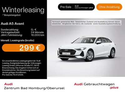 Audi Audi A5 Avant TFSI*Einparkhilfe*Navi*Tempomat*Sitzhei im Auto Abo von Null-Leasing