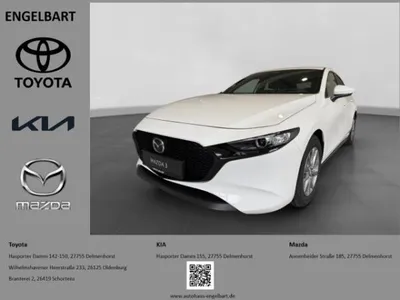Mazda Mazda 3 Prime-Line HUD Navi LED ACC Apple CarPlay Android Auto Musikstreaming DAB Keyless im Leasing von LeasingMarkt.de