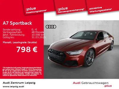 Audi AUDI A7 Sportback 55 TFSIe qu. *Laserlicht*AHK*HuD* im Auto Abo von Null-Leasing
