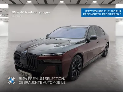 BMW BMW i7 xDrive60 Limousine M Sport Massage AHK Alarm im Leasing von Null-Leasing