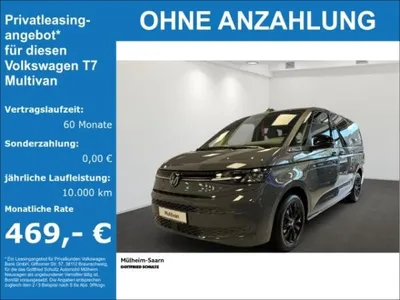 VW Volkswagen T7 Multivan Life 1.5 l TSI | langer Radstand (VW Mülheim) im Auto Abo von LeasingMarkt.de