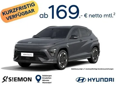 Hyundai Hyundai KONA Elektro N-Line ⚡ MY 26 ⚡ 65kWh ⚡ 150 kW ⚡ kurzfristig verfügbar ⚡ Gewerbekundenangebot im Auto Abo von LeasingTime