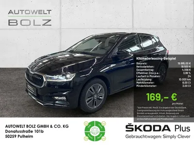 Skoda Skoda Fabia 1.0 TSI Tour PDC SHZ KAMERA ACC LED NAVI im Leasing von Null-Leasing