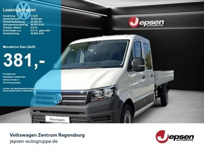 VW Volkswagen Crafter 35 DoKa-Pritsche LR 6-Gang im Auto Abo von LeasingMarkt.de