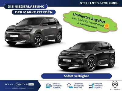 Citroen Citroën C5 Aircross MAX BlueHDI 130 EAT8 - Inkl. 1 Jahr Vollkasko Versicherung & Ganzjahresreifen im Auto Abo von LeasingMarkt.de
