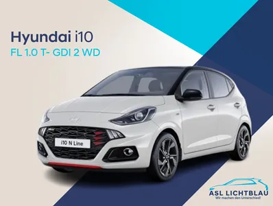 Hyundai HYUNDAI i10 1.0 T-GDI N Line im Auto Abo von Null-Leasing