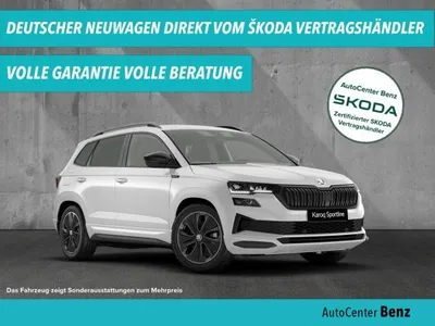 Skoda Skoda Karoq KAROQ 2.0 TSI DSG SPORTLINE *AHK*NAVI*ACC*R.KAM* im Leasing von LeasingMarkt.de