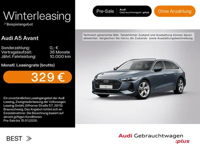 Audi Audi A5 Avant TFSI S-LINE*NAVI*MATRIX*18ZOLL*PDC im Auto Abo von Null-Leasing
