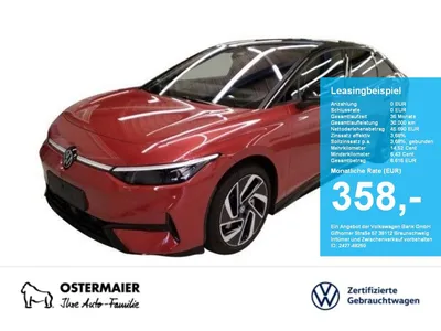 VW Volkswagen ID.7 PRO BLACK STYLE 286PS NP.74T ACC.5J-G.WÄRME im Auto Abo von Null-Leasing