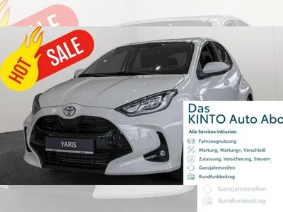 Toyota Toyota Yaris AUTOABO 🛡️Versicherung inkl| 🔧 Wartung inkl.  | 500€ Anz. im Leasing von LeasingMarkt.de