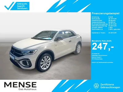VW Volkswagen T-Roc Cabriolet 1.5 TSI DSG R-Line Karmann Editi im Leasing von Null-Leasing