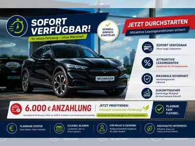 Ford Ford Mustang Mach-E 🚀Mustang Mach-E🚀BlueCruise🚀360-Grad-Kamera🚀sofort verfügbar🚀 im Leasing von LeasingMarkt.de