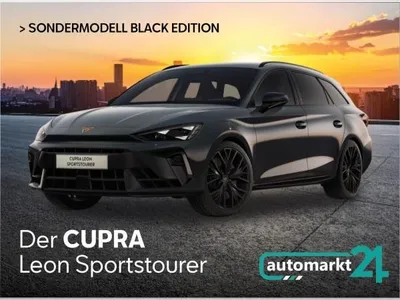 Cupra Cupra Leon Sportstourer VZ 333PS  🖤 BLACK EDITION  🖤 inkl. Wartung und LRV🔥Loyalitätsbonus 🔥nur bis 30.07.2025 im Auto Abo von LeasingMarkt.de