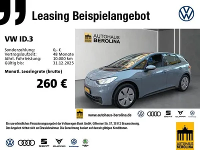 VW Volkswagen ID.3 Pro Life *ACC*WärmeP*NAV*PDC*LED*SHZ* im Auto Abo von Null-Leasing