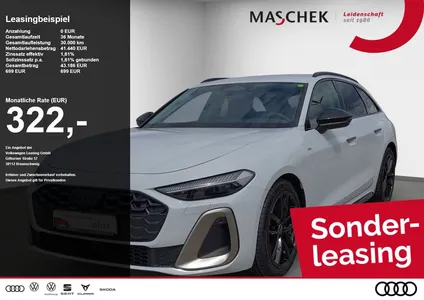 Audi Audi A5 Avant S line edition one TFSI quat HUD 360° A im Leasing von Null-Leasing