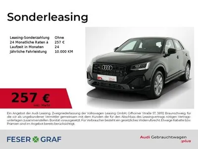 Audi Audi Q2 40TFSI q. Leder/ACC Fahren+Parken/Opt-Schwarz im Auto Abo von LeasingMarkt.de