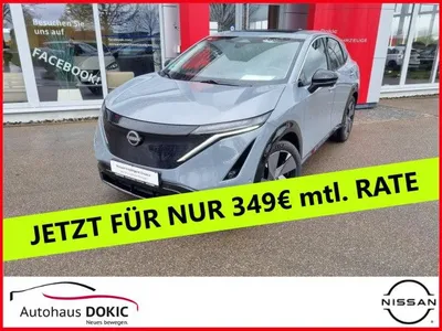 Nissan Nissan Ariya Evolve Pack 63kWh/22kW 20"LM Nappa Pano im Leasing von Null-Leasing