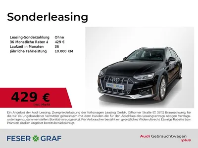 Audi Audi A4 Allroad 40TDI S tronic /Leder/Pano/AHK/ACC im Leasing von Null-Leasing