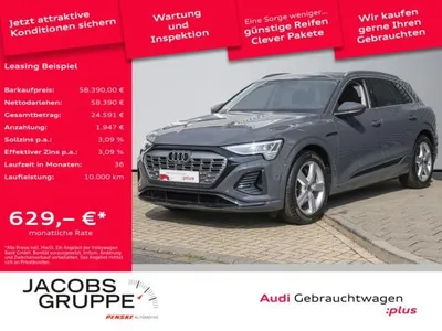 Audi Audi Q8 e-tron 50 S line quattro ACC*Matrix*Air*360°*RemotePark im Auto Abo von LeasingMarkt.de