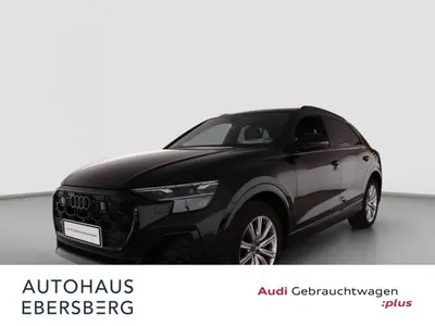 Audi Audi Q8 55 TFSI qu 5JGar S line ExtP #black AIR Pano im Auto Abo von LeasingTime