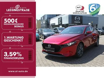 Mazda Mazda 3 eSKYACT-G 150ps Aut.Exclusive DASO-/DESI-P im Auto Abo von LeasingMarkt.de
