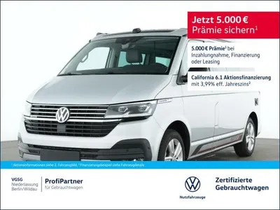 VW Volkswagen T6.1 California Ocean Edition 4Motion AHK RFK Navi im Auto Abo von LeasingMarkt.de