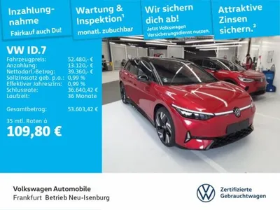 VW Volkswagen ID.7 Tourer GTX 4-Motion Navi IQ.Light DAB+ im Auto Abo von LeasingMarkt.de