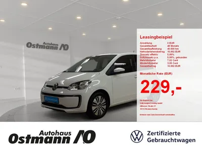 VW Volkswagen e-up! *Komfort-Pk*Kamera*Connect*LM-Felgen* im Auto Abo von Null-Leasing