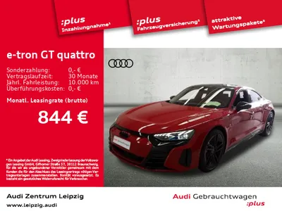 Audi AUDI e-tron GT quattro *Laserlicht*Carbon*HuD*22kW* im Auto Abo von Null-Leasing