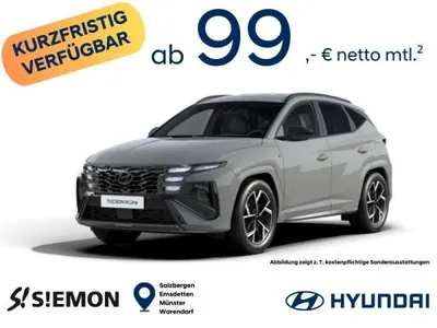 Hyundai Hyundai TUCSON N-Line ✔️ Krell Soundsystem ✔️ LED-Paket ✔️ MY26 ✔️ 7-Gang-DCT ✔️ kurzfristig verfügbar ✔️ Gewerbe im Auto Abo von LeasingMarkt.de