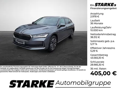 Skoda Skoda Superb Combi 2.0 TDI DSG Selection  AHK Navi LED im Leasing von Null-Leasing