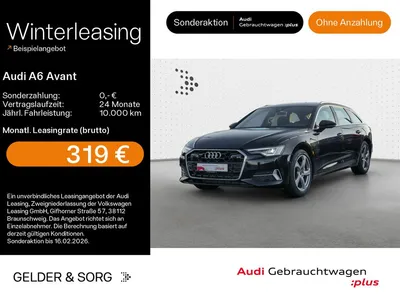 Audi Audi A6 Avant 45 TFSI quattro Matrix*AHK*RFK*Virtual im Auto Abo von Null-Leasing