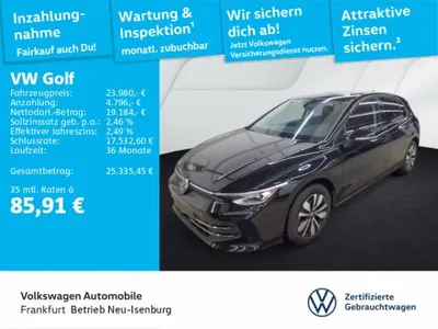 VW Volkswagen Golf VIII 1.5 TSI Goal Navi FrontAssist LEDPlus DAB+ im Auto Abo von LeasingMarkt.de