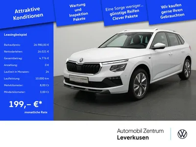 Skoda Skoda Kamiq Selection DSG NAVI VIRT AHK ACC KAM SHZ im Auto Abo von Null-Leasing