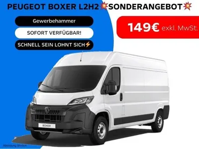 Peugeot Peugeot Boxer Kasten L2H2 💥HOT-DEAL💥 im Auto Abo von LeasingMarkt.de