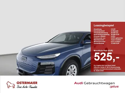 Audi Audi Q6 Sportback e-tron 388PS QUATTRO NP:93tEUR! AHK im Leasing von Null-Leasing