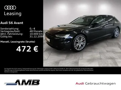 Audi Audi S6 Avant Luft/AHK/HD-Matrix/HuD/Nachtsicht/Pano im Leasing von LeasingMarkt.de