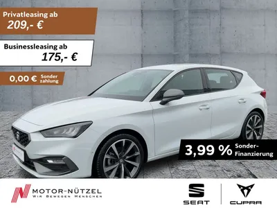 Seat Seat Leon 1.5 eTSI DSG FR LED+NAVI+APP+ACC+SHZ+RFK+VC im Auto Abo von Null-Leasing