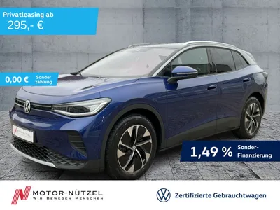 VW Volkswagen ID.4 PURE 125kw 5JG+MATRIX+NAV+ACC+HARMAN+DAB+19 im Auto Abo von Null-Leasing