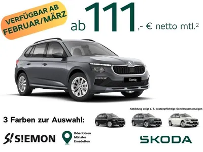 Skoda Skoda Kamiq 1.0 TSI 70kW Selection Gewerbekunden im Auto Abo von Null-Leasing