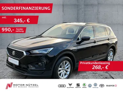 Seat Seat Tarraco 1.5 TSI STYLE LED+NAV+AHK+ACC+SHZ+DAB+VC im Leasing von Null-Leasing