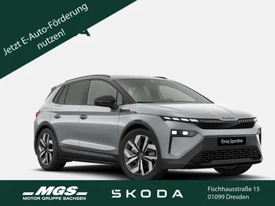 Skoda Skoda Elroq 85 Sportline #AHK #HUD #Wärmepumpe im Leasing von Null-Leasing